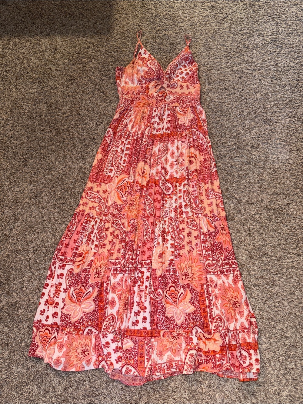 Angie (dry goods) midi dress